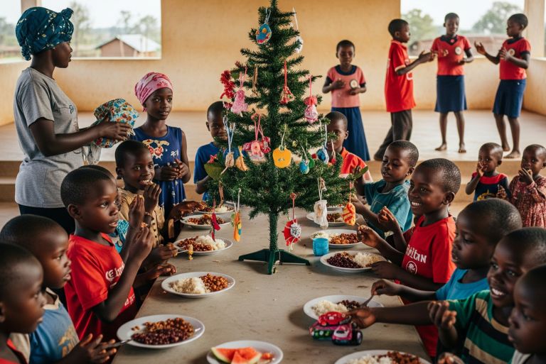 Christmas Party for Vulnerable Children in Uganda